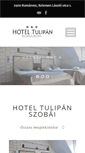 Mobile Screenshot of hoteltulipan.hu